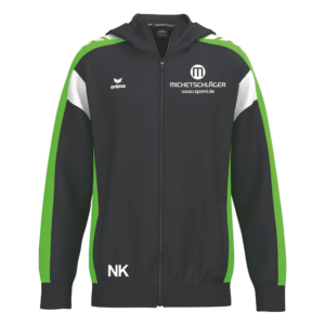Erima CELEBRATE 125 Kapuzenjacke schwarz